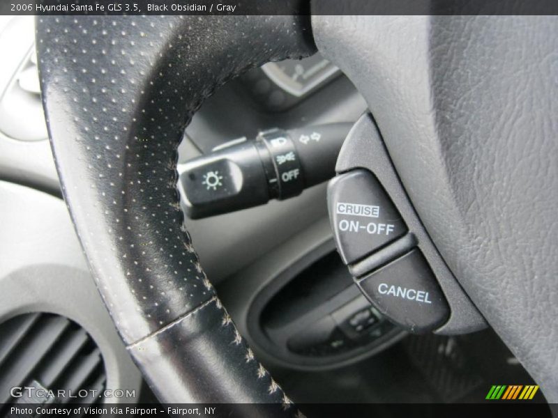 Black Obsidian / Gray 2006 Hyundai Santa Fe GLS 3.5