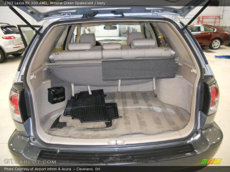 Mineral Green Opalescent / Ivory 2003 Lexus RX 300 AWD