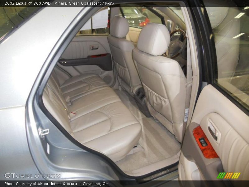 Mineral Green Opalescent / Ivory 2003 Lexus RX 300 AWD
