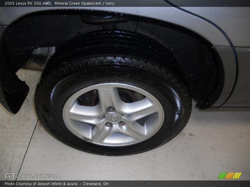 Mineral Green Opalescent / Ivory 2003 Lexus RX 300 AWD