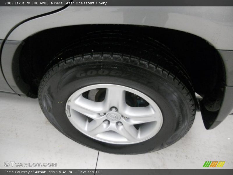 Mineral Green Opalescent / Ivory 2003 Lexus RX 300 AWD