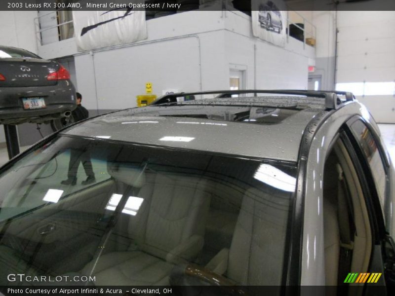 Mineral Green Opalescent / Ivory 2003 Lexus RX 300 AWD