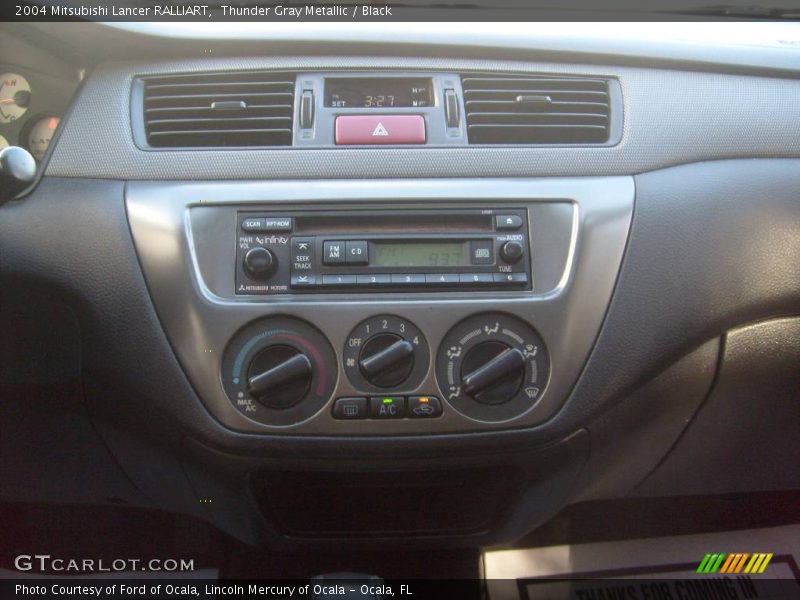 Thunder Gray Metallic / Black 2004 Mitsubishi Lancer RALLIART