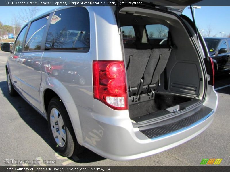 Bright Silver Metallic / Black/Light Graystone 2011 Dodge Grand Caravan Express