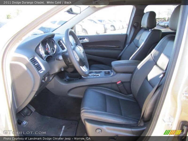  2011 Durango Citadel Black Interior