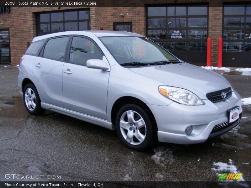 Silver Streak Mica / Stone 2008 Toyota Matrix XR