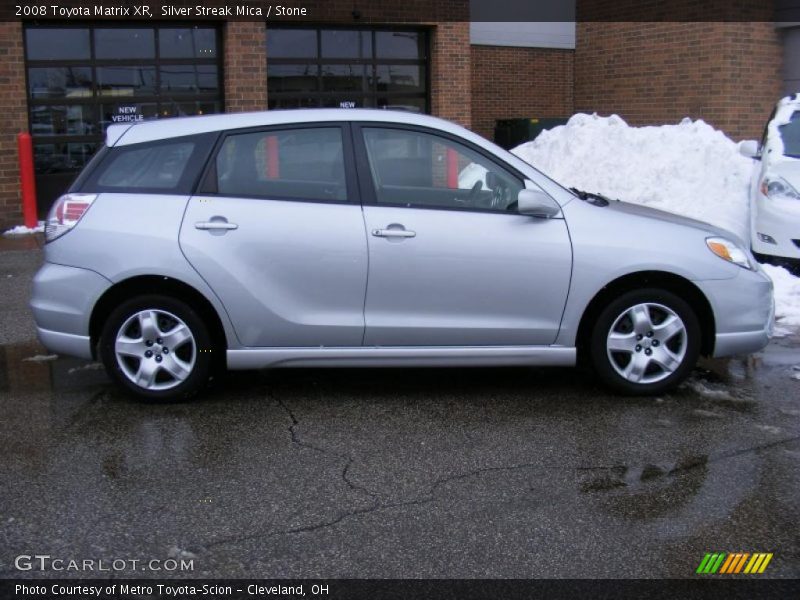 Silver Streak Mica / Stone 2008 Toyota Matrix XR