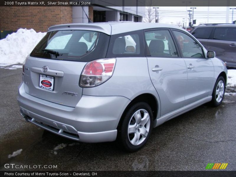 Silver Streak Mica / Stone 2008 Toyota Matrix XR