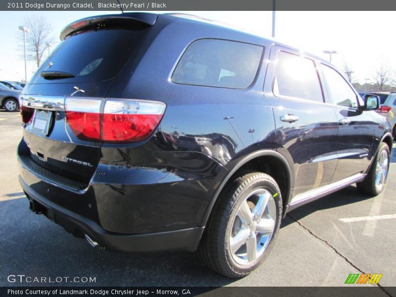 Blackberry Pearl / Black 2011 Dodge Durango Citadel