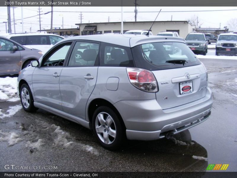 Silver Streak Mica / Stone 2008 Toyota Matrix XR