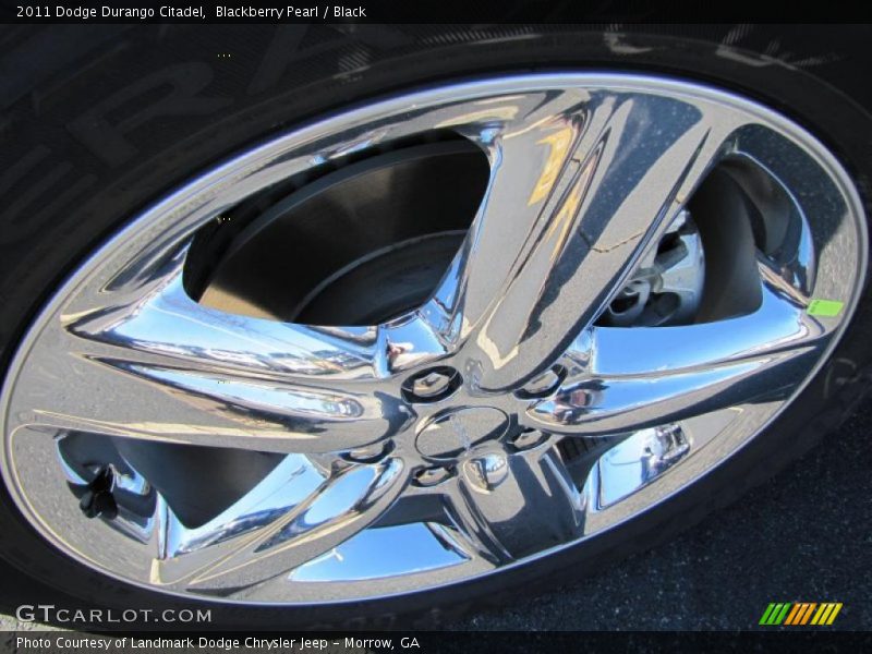 Blackberry Pearl / Black 2011 Dodge Durango Citadel