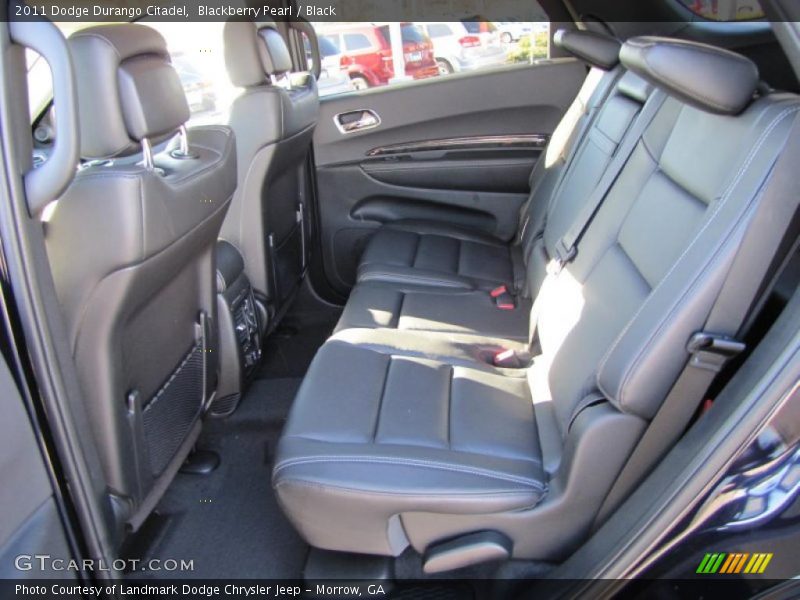  2011 Durango Citadel Black Interior