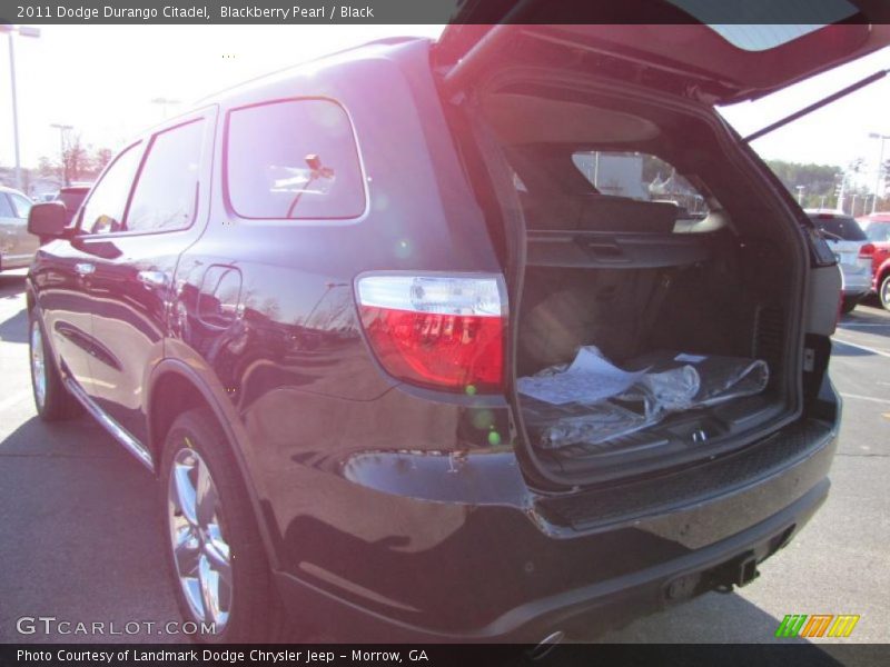 Blackberry Pearl / Black 2011 Dodge Durango Citadel