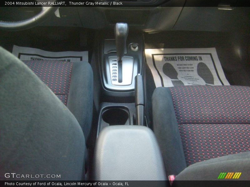Thunder Gray Metallic / Black 2004 Mitsubishi Lancer RALLIART