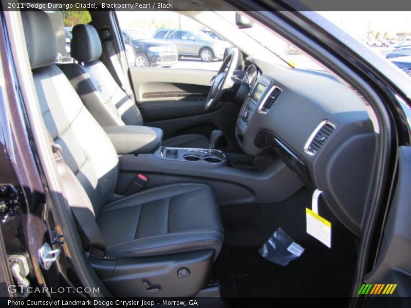Blackberry Pearl / Black 2011 Dodge Durango Citadel