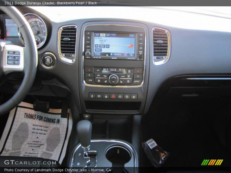 Blackberry Pearl / Black 2011 Dodge Durango Citadel