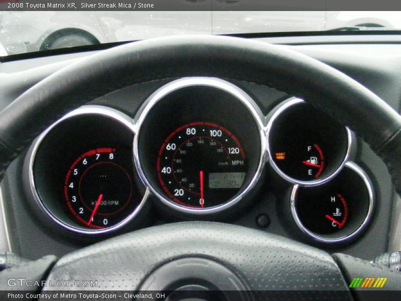 Silver Streak Mica / Stone 2008 Toyota Matrix XR