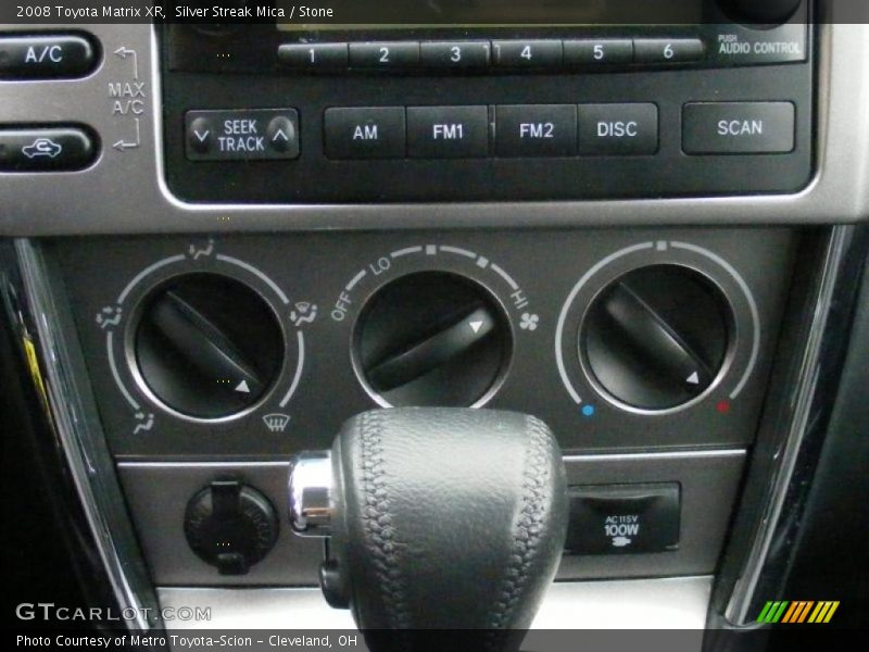Silver Streak Mica / Stone 2008 Toyota Matrix XR