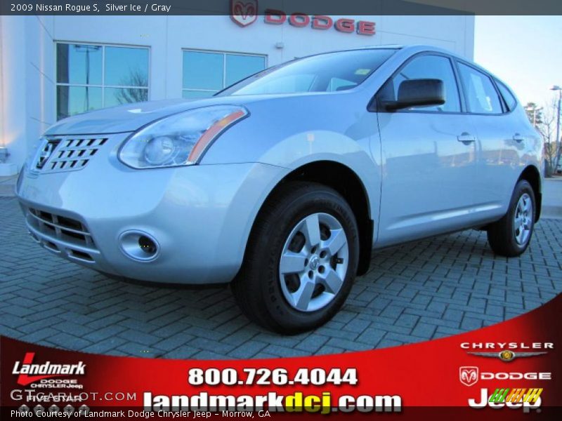 Silver Ice / Gray 2009 Nissan Rogue S