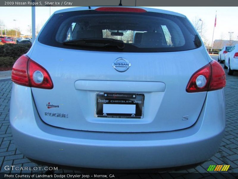 Silver Ice / Gray 2009 Nissan Rogue S