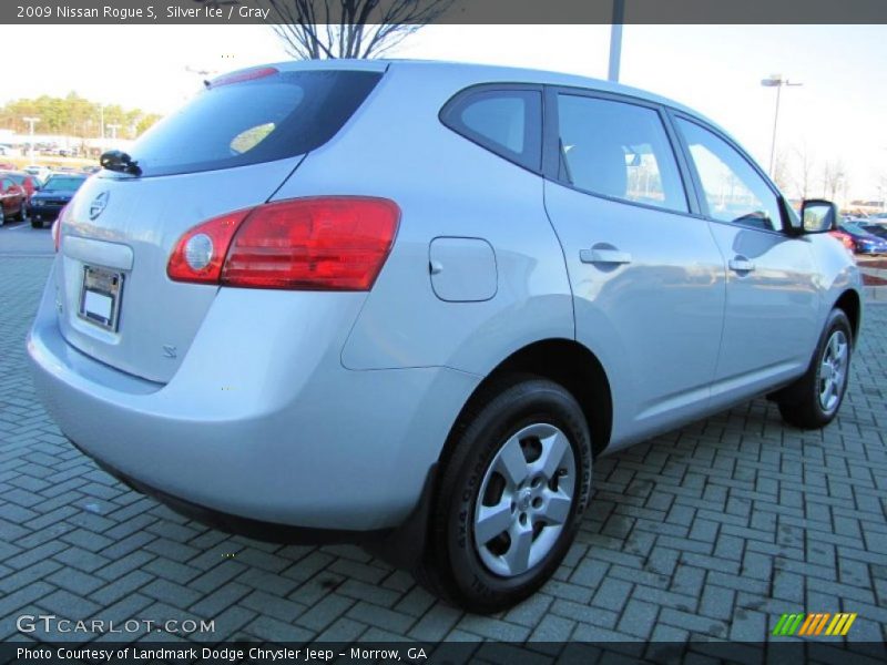 Silver Ice / Gray 2009 Nissan Rogue S