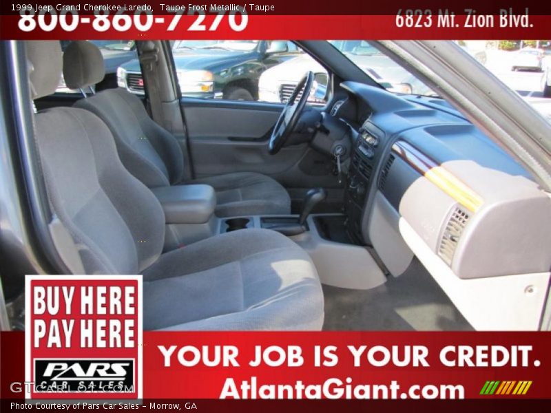 Taupe Frost Metallic / Taupe 1999 Jeep Grand Cherokee Laredo