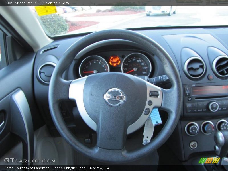 Silver Ice / Gray 2009 Nissan Rogue S