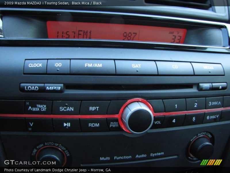 Black Mica / Black 2009 Mazda MAZDA3 i Touring Sedan