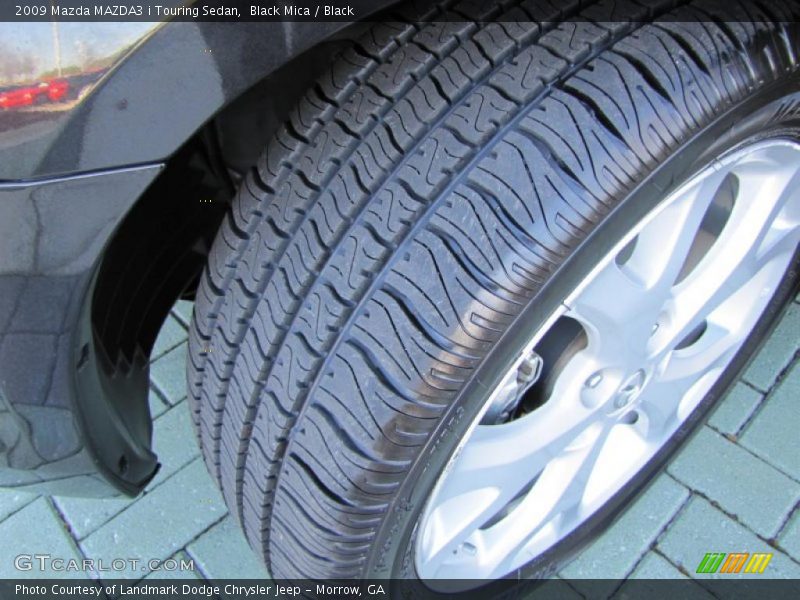 Black Mica / Black 2009 Mazda MAZDA3 i Touring Sedan