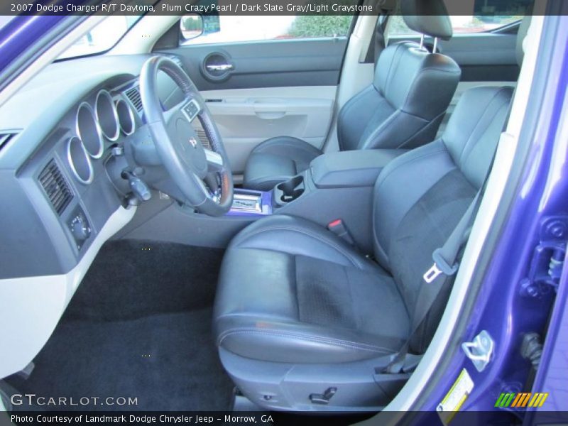  2007 Charger R/T Daytona Dark Slate Gray/Light Graystone Interior