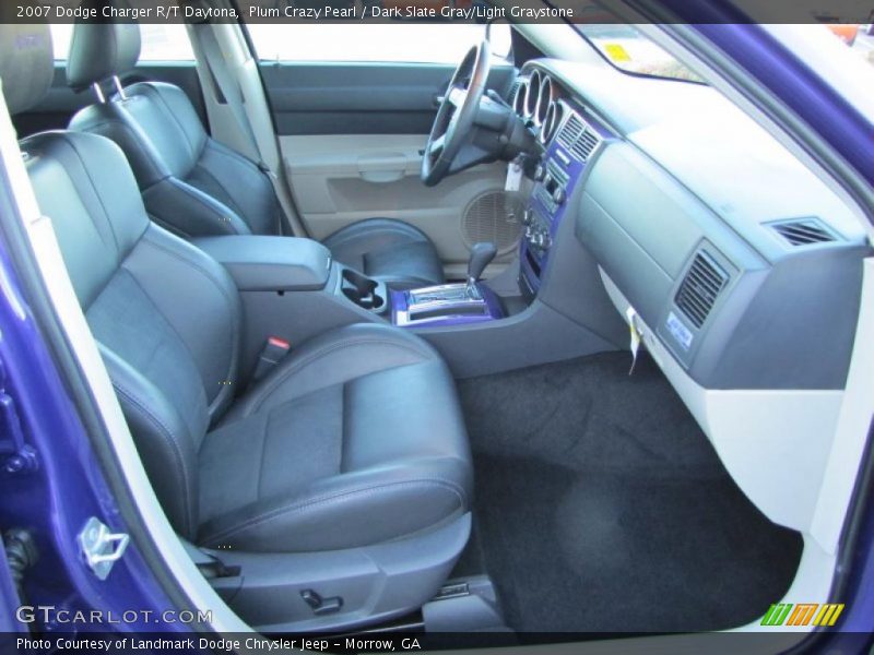  2007 Charger R/T Daytona Dark Slate Gray/Light Graystone Interior