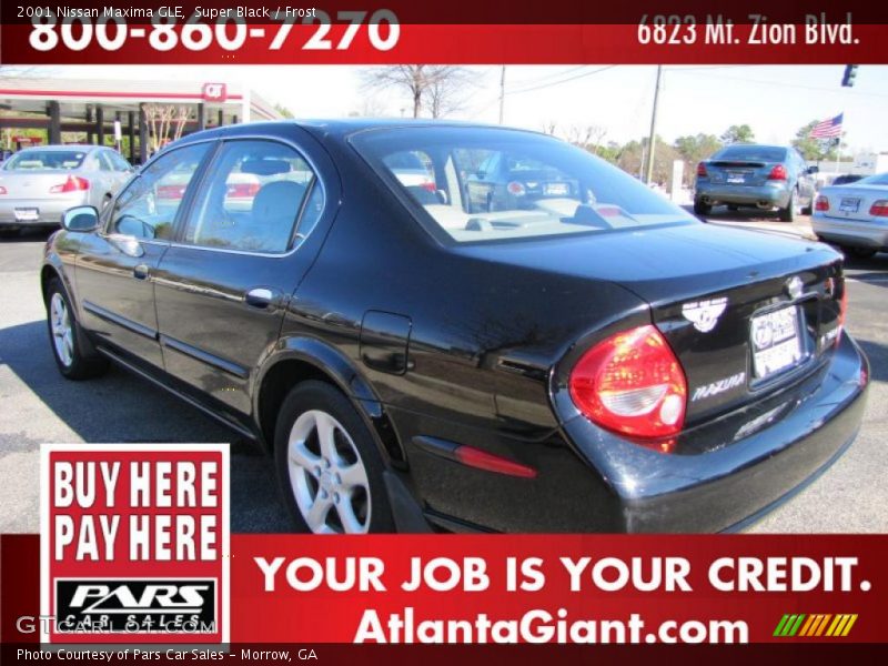 Super Black / Frost 2001 Nissan Maxima GLE