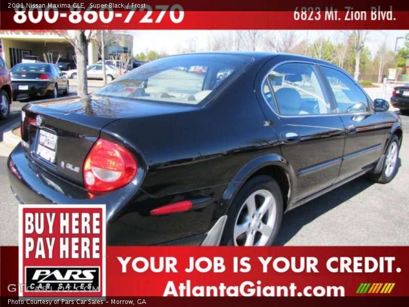 Super Black / Frost 2001 Nissan Maxima GLE