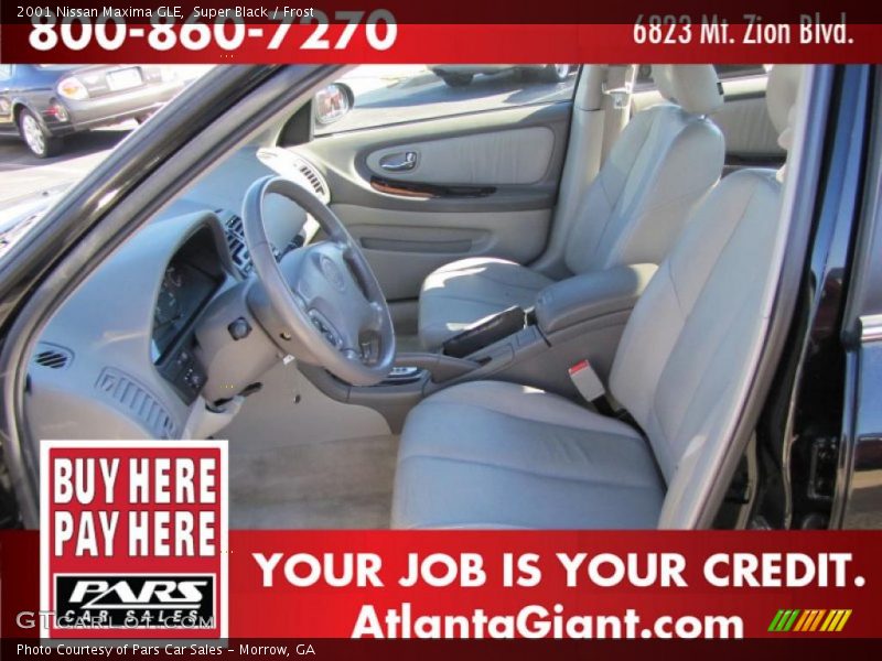 Super Black / Frost 2001 Nissan Maxima GLE