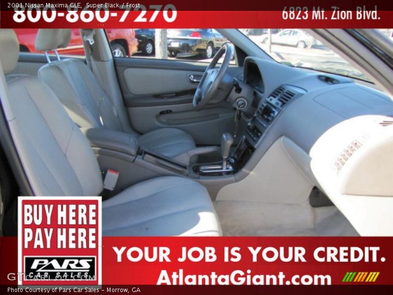 Super Black / Frost 2001 Nissan Maxima GLE
