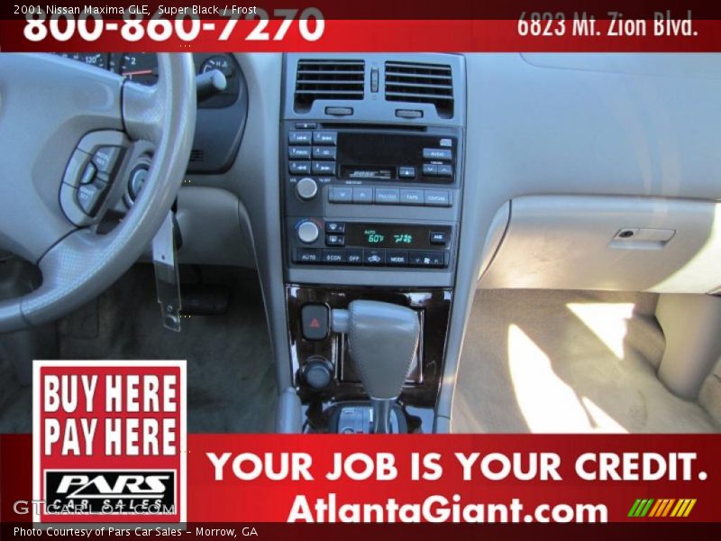 Super Black / Frost 2001 Nissan Maxima GLE