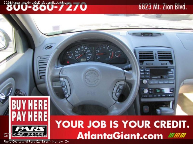 Super Black / Frost 2001 Nissan Maxima GLE
