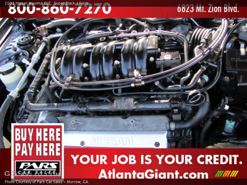 Super Black / Frost 2001 Nissan Maxima GLE