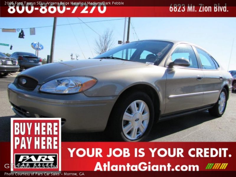 Arizona Beige Metallic / Medium/Dark Pebble 2005 Ford Taurus SEL