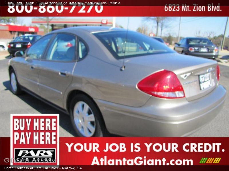 Arizona Beige Metallic / Medium/Dark Pebble 2005 Ford Taurus SEL