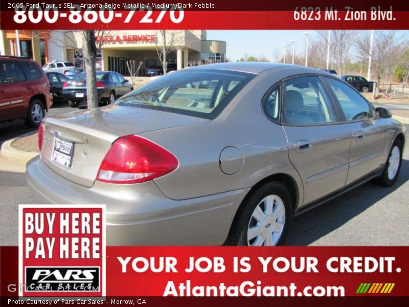 Arizona Beige Metallic / Medium/Dark Pebble 2005 Ford Taurus SEL