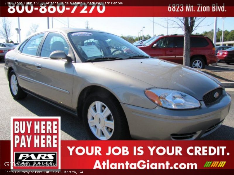 Arizona Beige Metallic / Medium/Dark Pebble 2005 Ford Taurus SEL