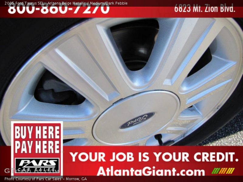 Arizona Beige Metallic / Medium/Dark Pebble 2005 Ford Taurus SEL