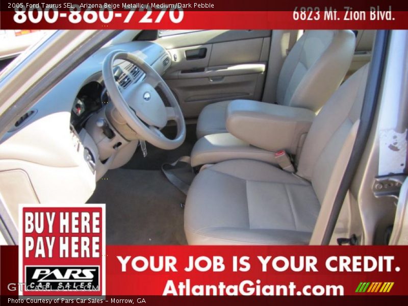 Arizona Beige Metallic / Medium/Dark Pebble 2005 Ford Taurus SEL