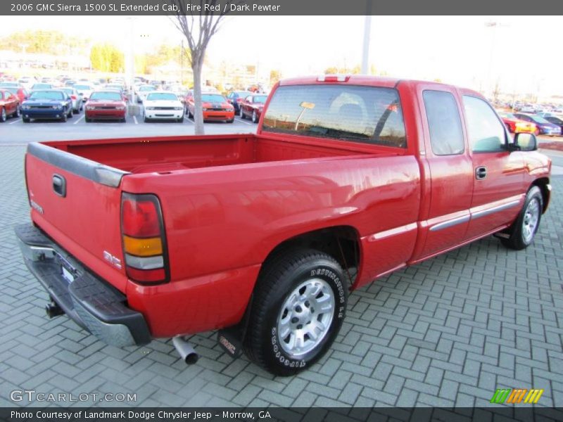 Fire Red / Dark Pewter 2006 GMC Sierra 1500 SL Extended Cab