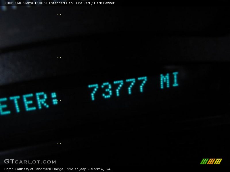 Fire Red / Dark Pewter 2006 GMC Sierra 1500 SL Extended Cab