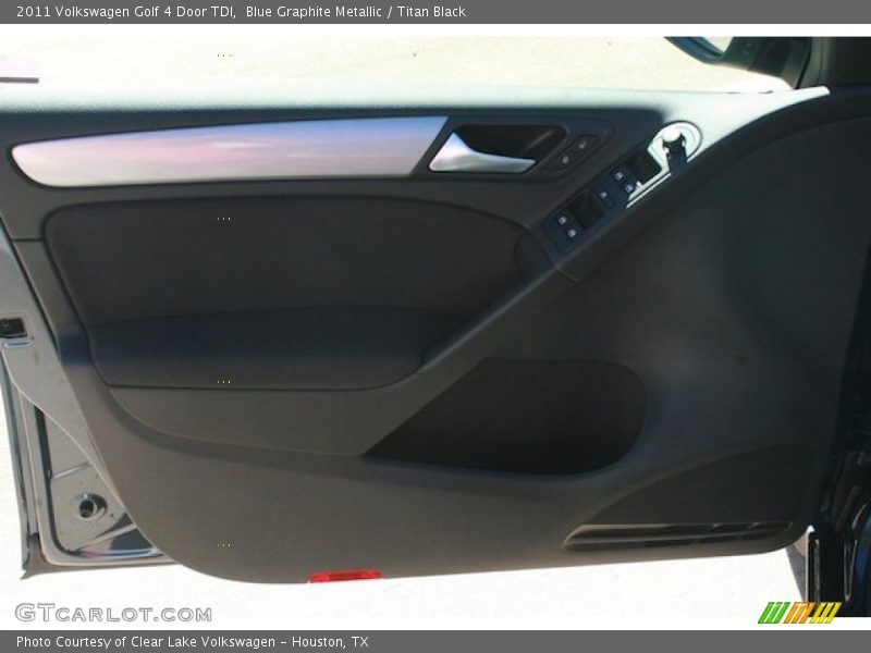 Blue Graphite Metallic / Titan Black 2011 Volkswagen Golf 4 Door TDI