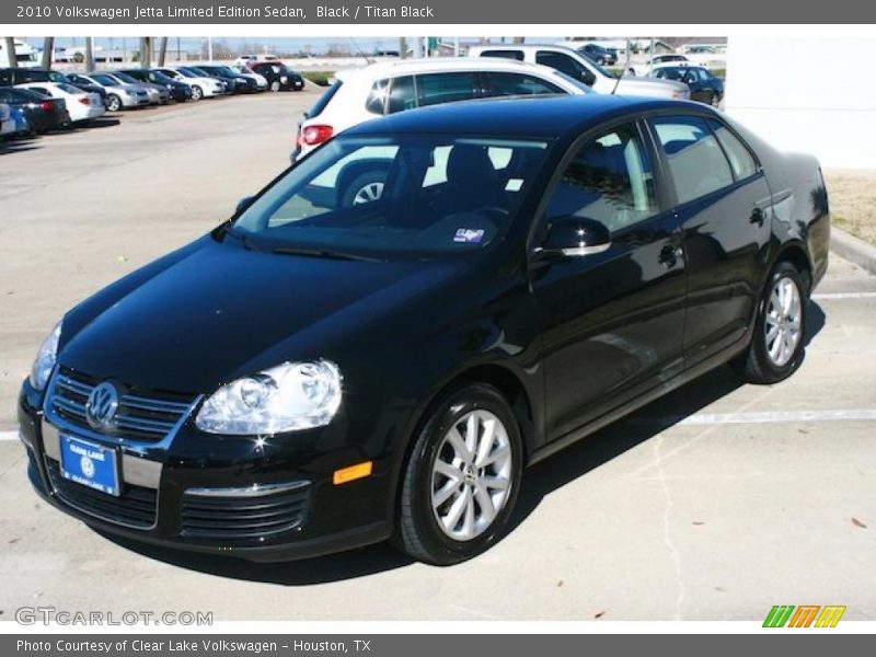 Black / Titan Black 2010 Volkswagen Jetta Limited Edition Sedan