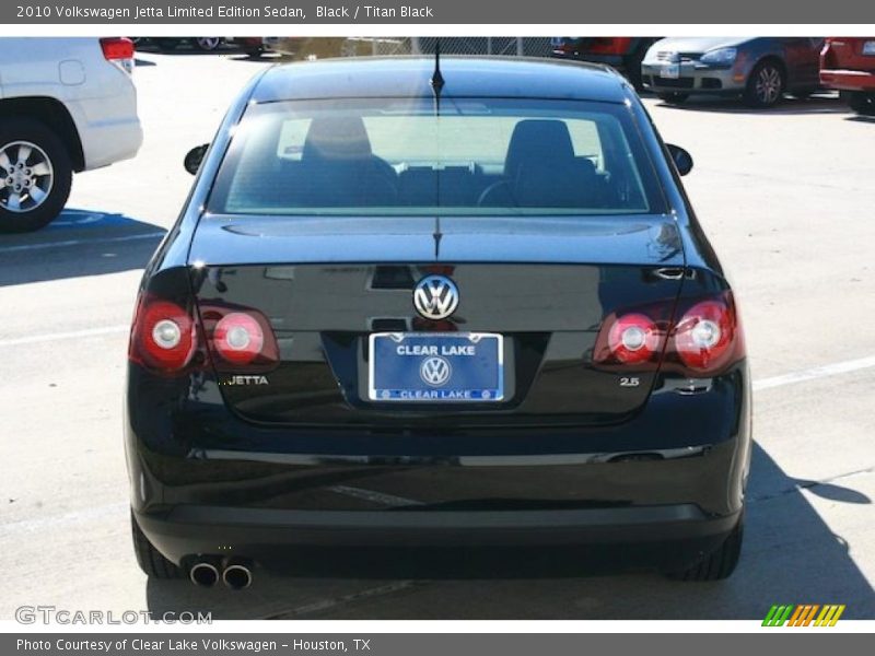 Black / Titan Black 2010 Volkswagen Jetta Limited Edition Sedan