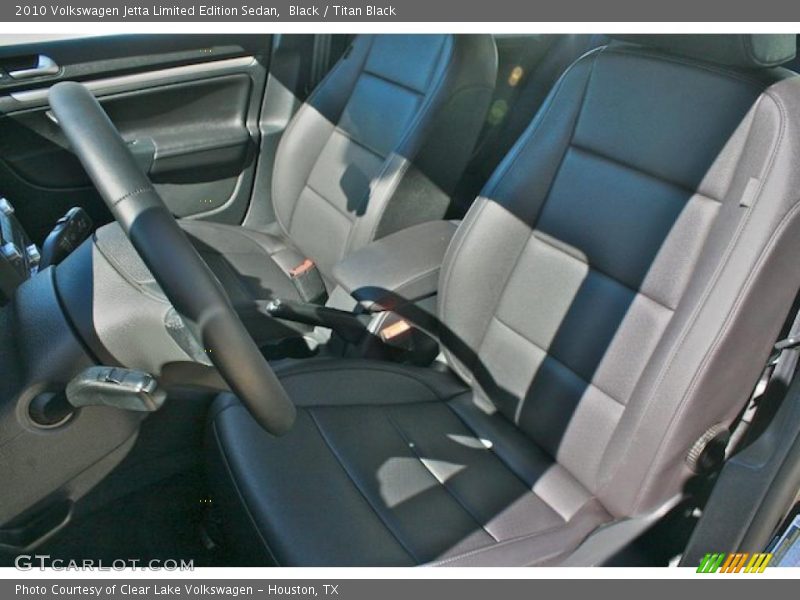 Black / Titan Black 2010 Volkswagen Jetta Limited Edition Sedan
